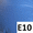 modrá E10