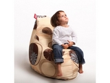 Dětský sedací pytel Junior - vzorovaný s vnitřním obalem