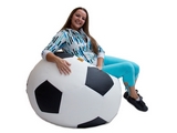 Dětský sedací pytel Futbalový míč L